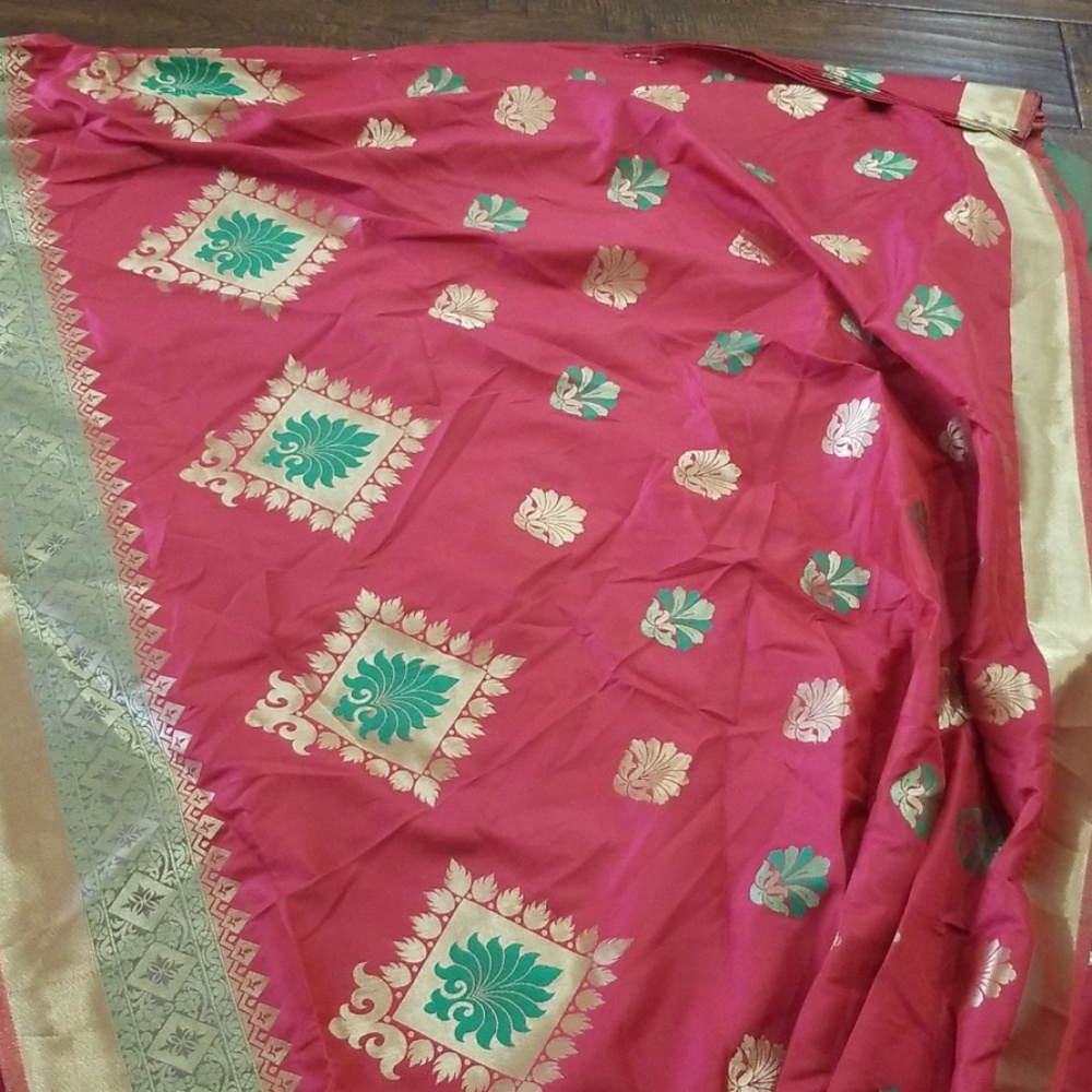 Saree with blouse! New - Picture 6 of 8